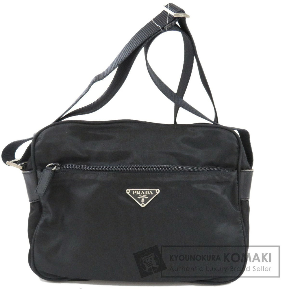 Prada Tessuto crossbody camera bag black